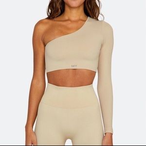 SET ACTIVE one shoulder bra